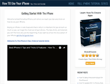 Tablet Screenshot of howtouseyouriphone.com